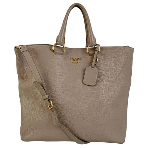 shopping bag prada bn1713|Prada Gray Vitello Daino Leather 2 Way Tote Shoulder Bag .